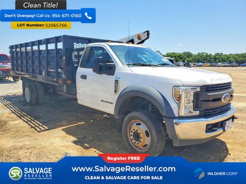 Used 2018 Ford F550 2WD Regular Cab Super Duty image 5