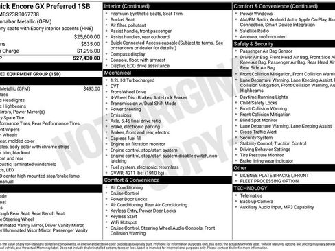 Used 2024 Buick Encore GX Preferred FWD image 16