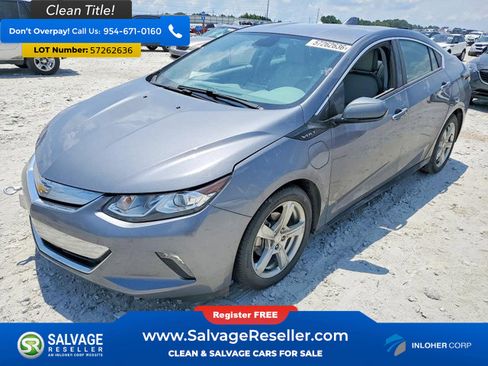 Used 2018 Chevrolet Volt LT w/ LT Driver Confidence Package FWD image 1