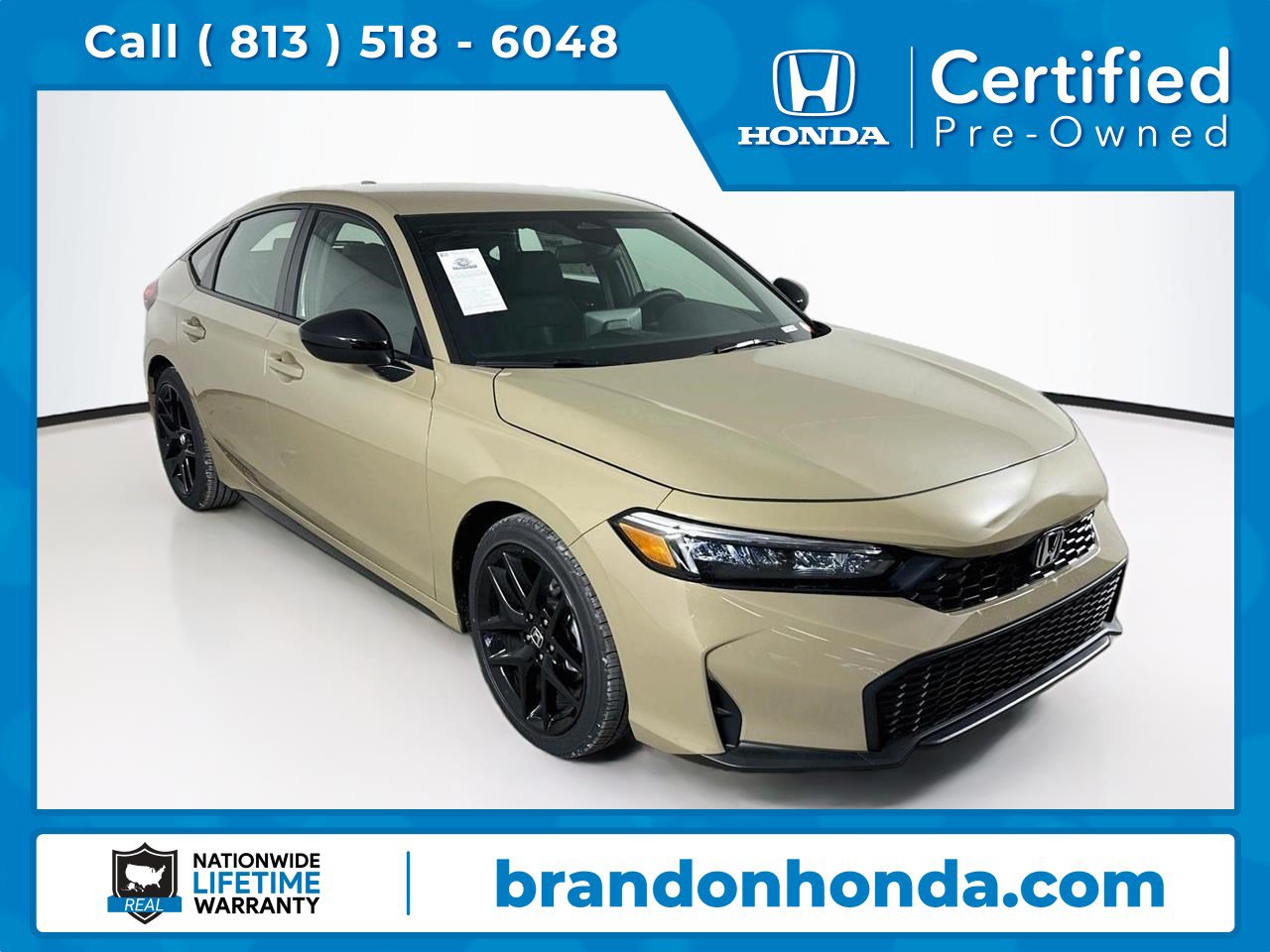 Certified 2025 Honda Civic Sport image 1