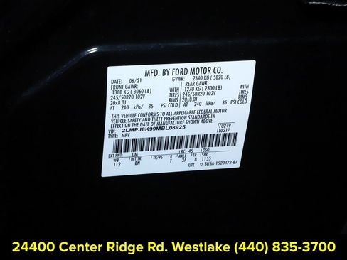 Used 2021 Lincoln Nautilus Reserve AWD/4WD image 20
