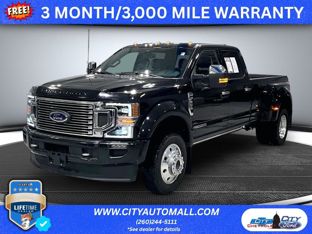 Used 2022 Ford F450 Platinum w/ FX4 Off-Road Package AWD/4WD image 1