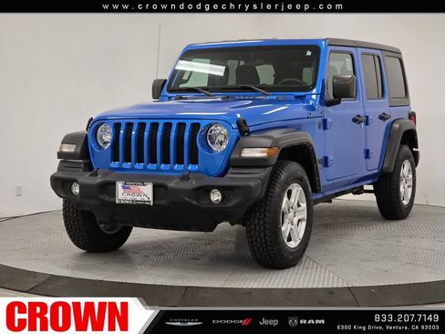 Used 2022 Jeep Wrangler Unlimited Sport AWD/4WD image 3