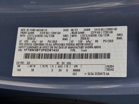 Used 2023 Ford F350 Lariat w/ Lariat Ultimate Package AWD/4WD image 39