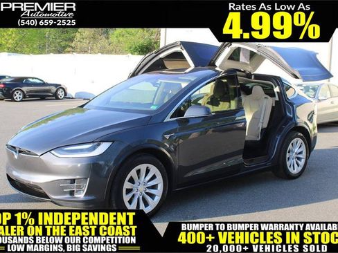 Used 2016 Tesla Model X 75D AWD/4WD image 1