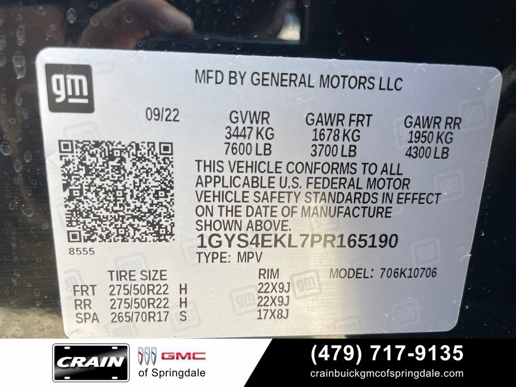 Used 2023 Cadillac Escalade Sport AWD/4WD image 33
