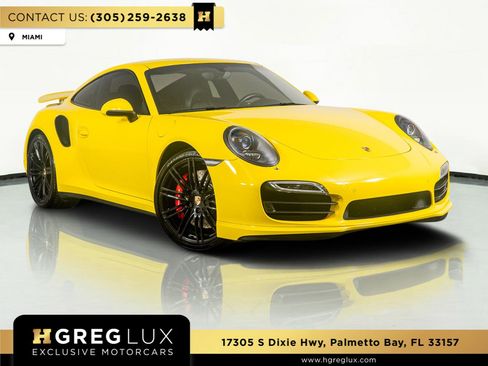 Used 2015 Porsche 911 Turbo w/ Sport Chrono Package image 1