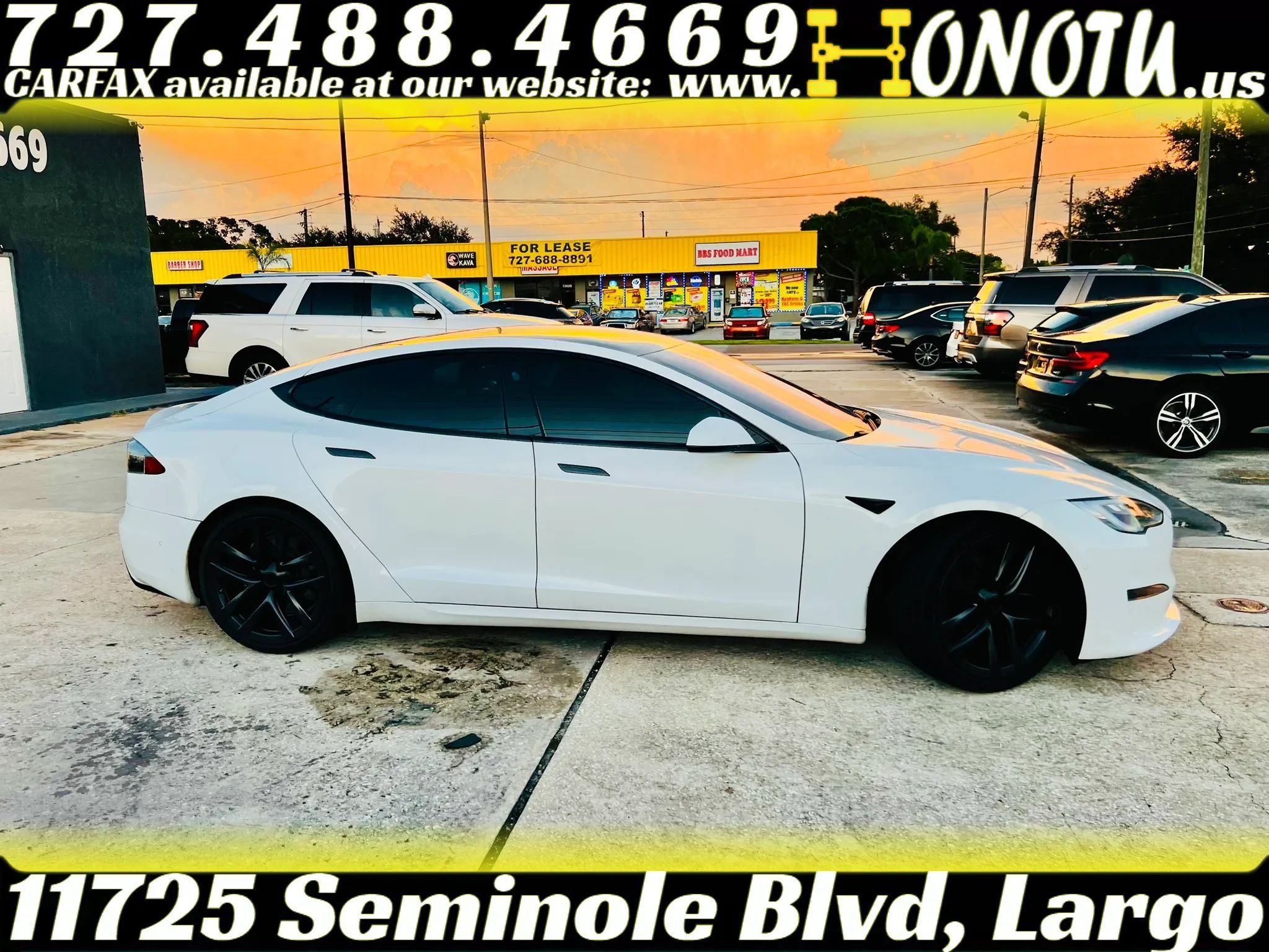 Used 2021 Tesla Model S Long Range AWD/4WD image 8