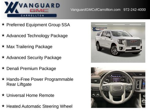 Used 2021 GMC Yukon XL Denali w/ Denali Premium Package RWD image 6