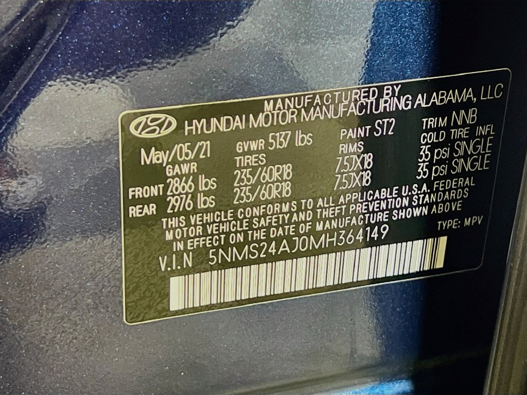 Used 2021 Hyundai Santa Fe SEL FWD image 16