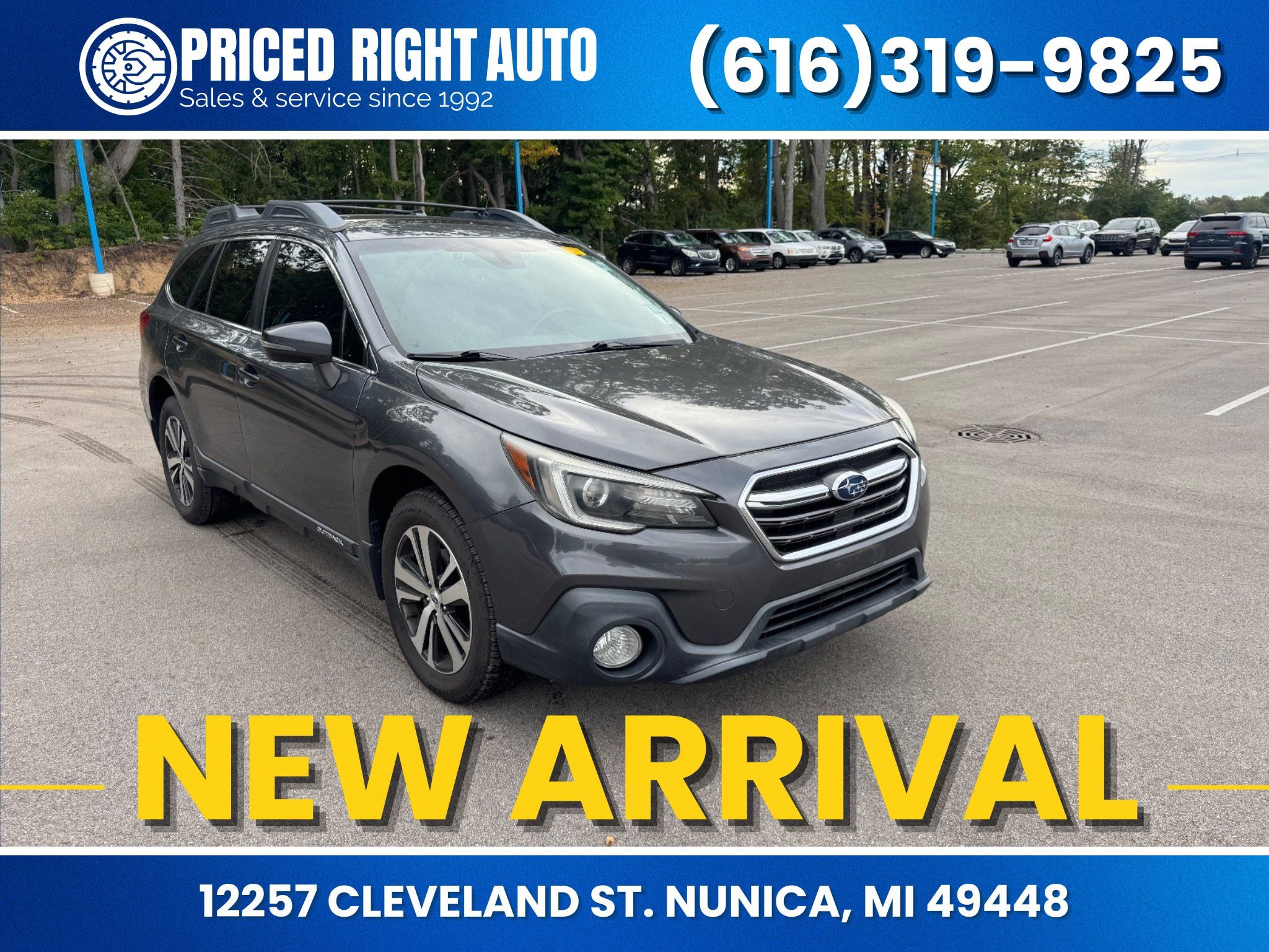 Used 2019 Subaru Outback 3.6R Limited w/ Popular Package #2 AWD/4WD image 1