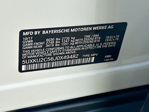 Used 2018 BMW X6 xDrive35i AWD/4WD image 12
