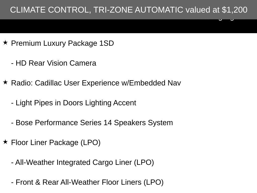 Used 2022 Cadillac XT5 Premium Luxury w/ LPO, Floor Liner Package AWD/4WD image 6