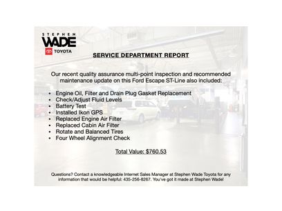 Used 2025 Ford Escape ST-Line