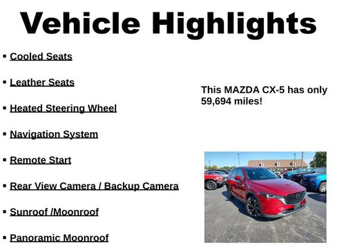 Used 2022 MAZDA CX-5 AWD 2.5 S w/ Premium Package image 32