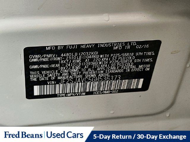 Used 2016 Subaru Forester 2.5i Touring w/ Popular Package #2 AWD/4WD image 39