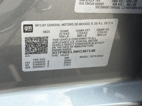 Used 2021 GMC Sierra 1500 AT4 AWD/4WD image 36