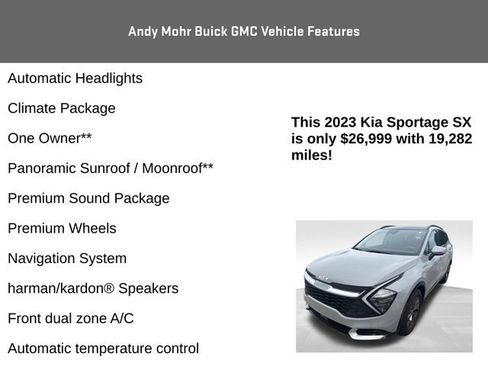Used 2023 Kia Sportage SX FWD image 8