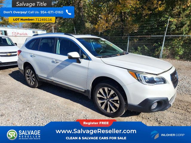 Used 2017 Subaru Outback 2.5i Touring w/ Popular Package #5A AWD/4WD image 5
