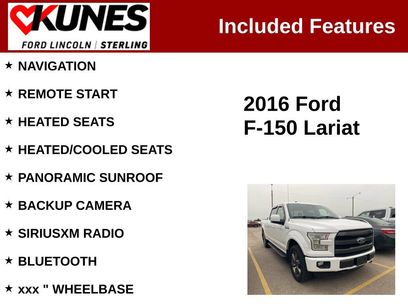 Used 2016 Ford F150 Lariat w/ Equipment Group 502A Luxury