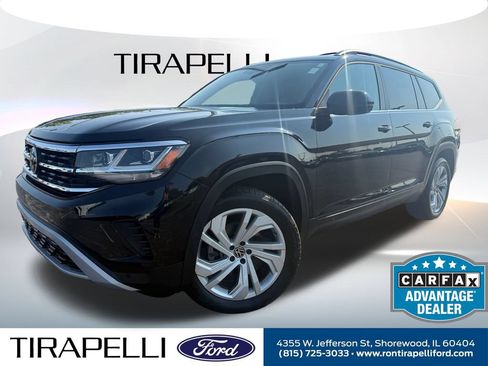 Used 2021 Volkswagen Atlas SE w/ Towing Package AWD/4WD image 1