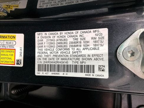Used 2024 Honda CR-V EX image 34