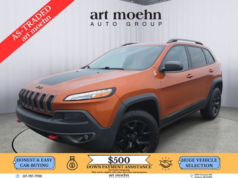 Used 2016 Jeep Cherokee Trailhawk image 1