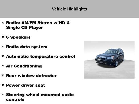 Used 2015 Subaru Forester 2.5i Limited image 18