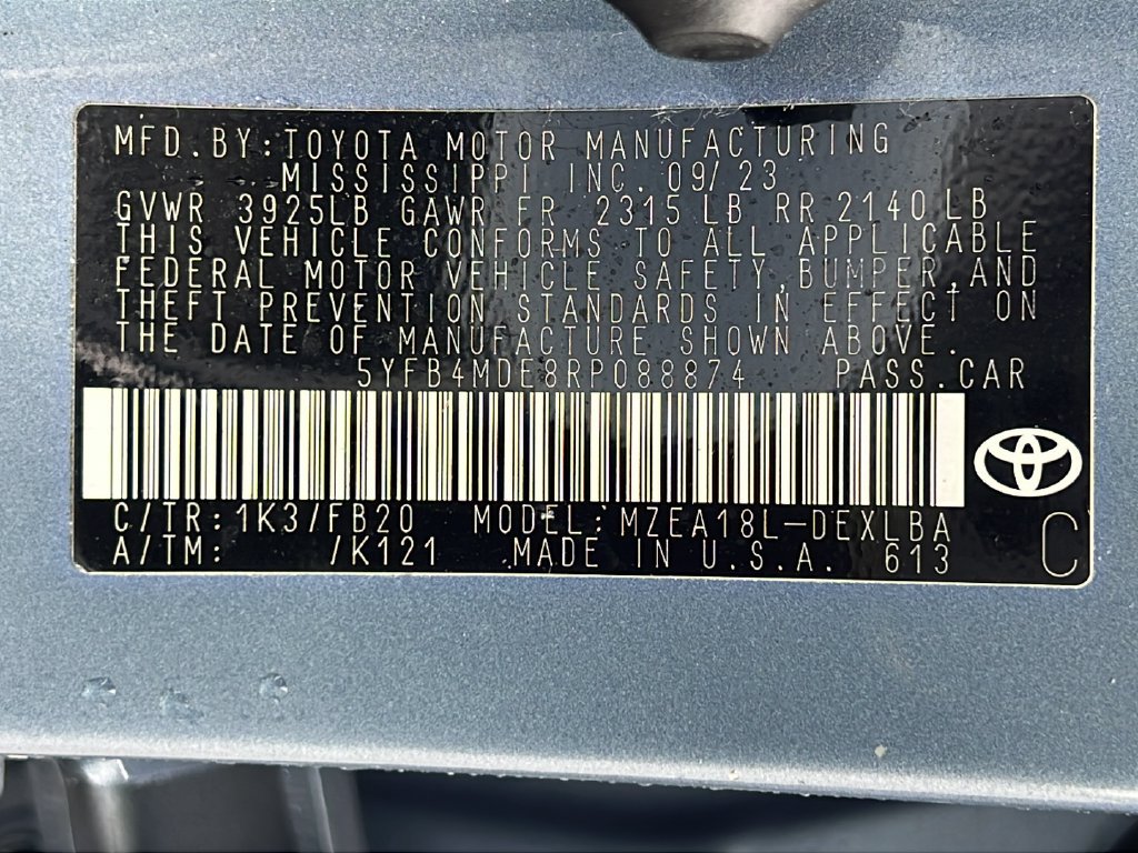 Used 2024 Toyota Corolla LE FWD image 22