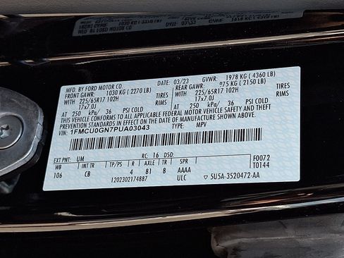 Certified 2023 Ford Escape Active w/ Tech Pack #2 FWD image 27