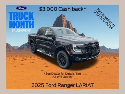 New 2025 Ford Ranger Lariat w/ FX4 Off-Road Package