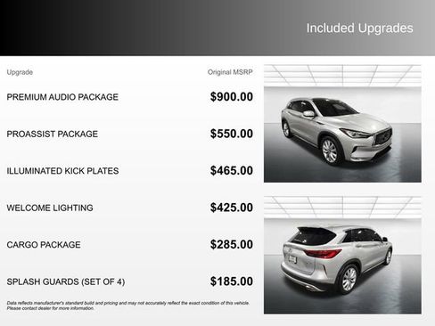 Used 2019 INFINITI QX50 Essential w/ Premium Audio Package FWD image 4