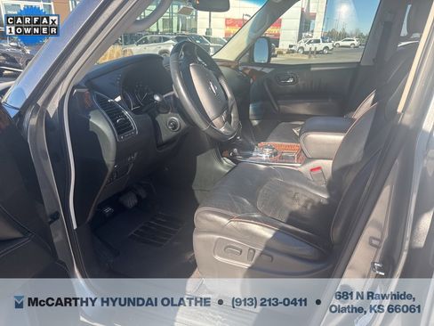 Used 2017 Nissan Armada Platinum w/ Captain Seat Package image 3