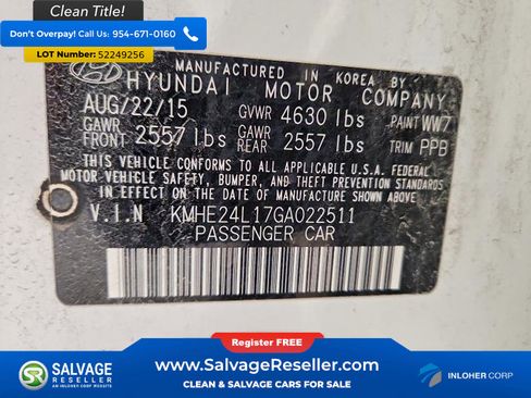 Used 2016 Hyundai Sonata SE FWD image 16