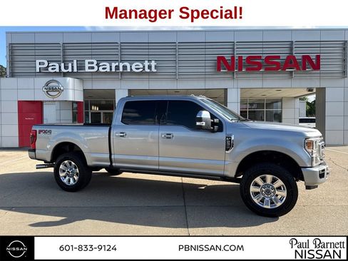 Used 2021 Ford F250 Platinum w/ FX4 Off-Road Package AWD/4WD image 14