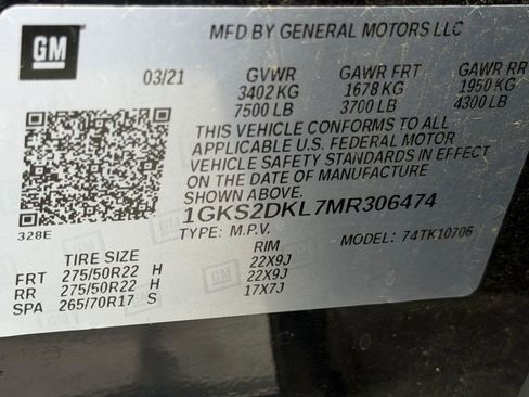 Used 2021 GMC Yukon Denali w/ Denali Premium Package AWD/4WD image 20