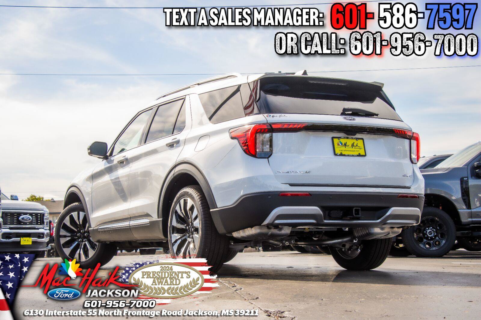 Used 2026 Ford Explorer Platinum w/ LUX Leather Package AWD/4WD image 3