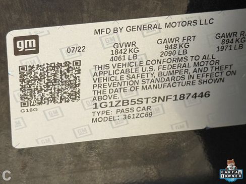 Certified 2022 Chevrolet Malibu LS FWD image 31