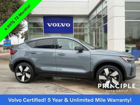 Certified 2023 Volvo C40 P8 Recharge Plus w/ Climate Package image 3