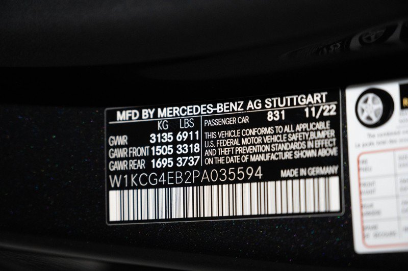 Certified 2023 Mercedes-Benz EQS 580 4MATIC Sedan image 36