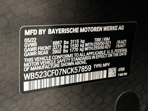 Used 2022 BMW iX xDrive50 w/ Convenience Package AWD/4WD image 22