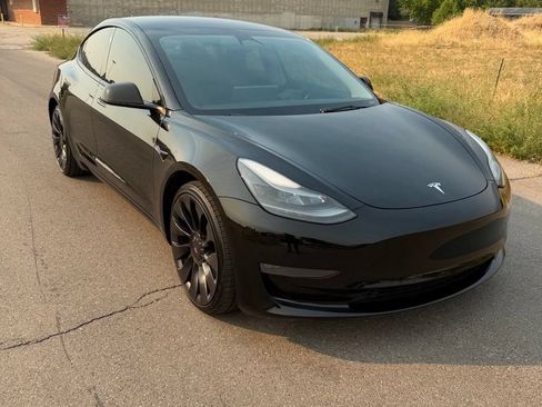 Used 2023 Tesla Model 3 Performance AWD/4WD image 2