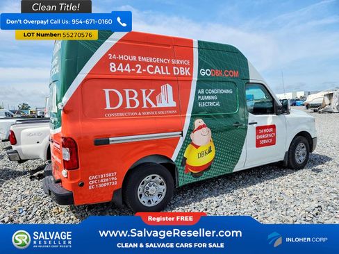Used 2018 Nissan NV 2500 SV RWD image 4