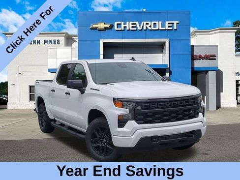 New 2025 Chevrolet Silverado 1500 Custom w/ Turbomax Blackout Package image 1