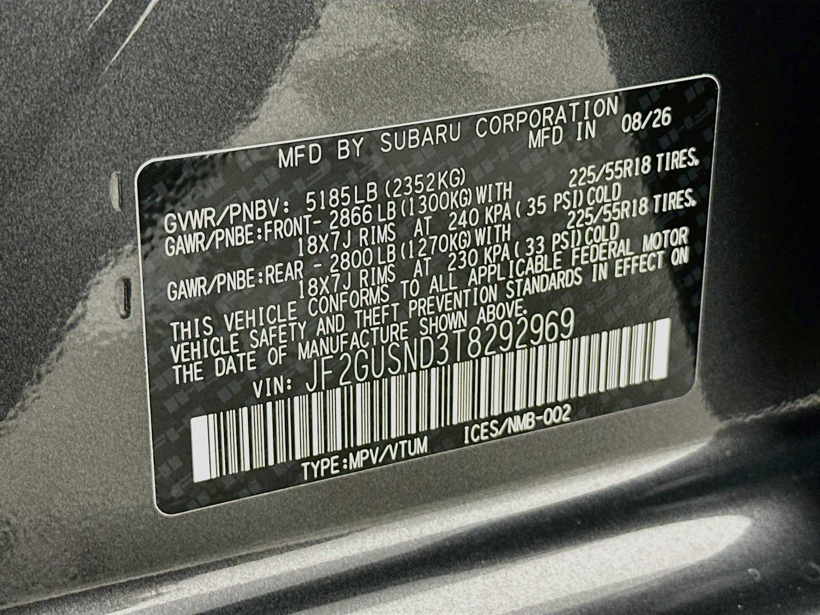 New 2026 Subaru Crosstrek 2.5i Limited AWD/4WD image 29