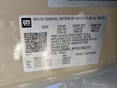 Used 2023 Chevrolet Silverado 1500 ZR2 w/ Technology Package image 7