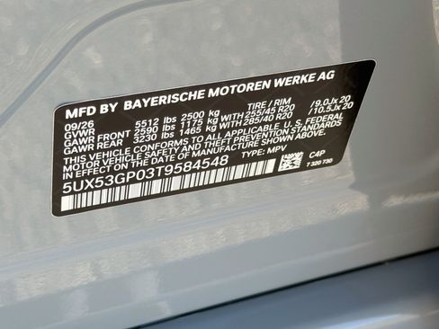 New 2026 BMW X3 xDrive30i w/ M Sport Package AWD/4WD image 43