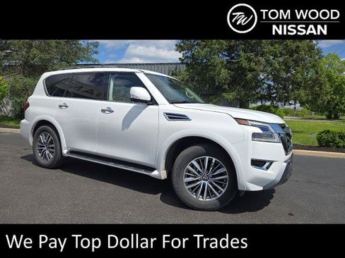 Certified 2023 Nissan Armada SL w/ Captain's Chairs Package AWD/4WD image 1