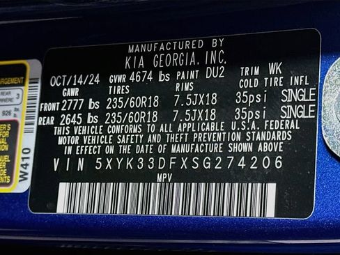 Used 2025 Kia Sportage EX FWD image 27