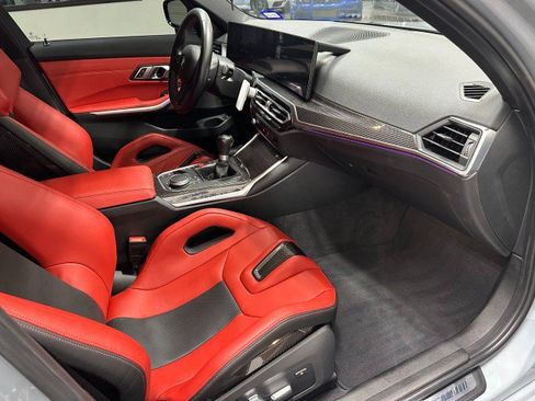 Used 2023 BMW M3 w/ M Carbon Exterior Package RWD image 24
